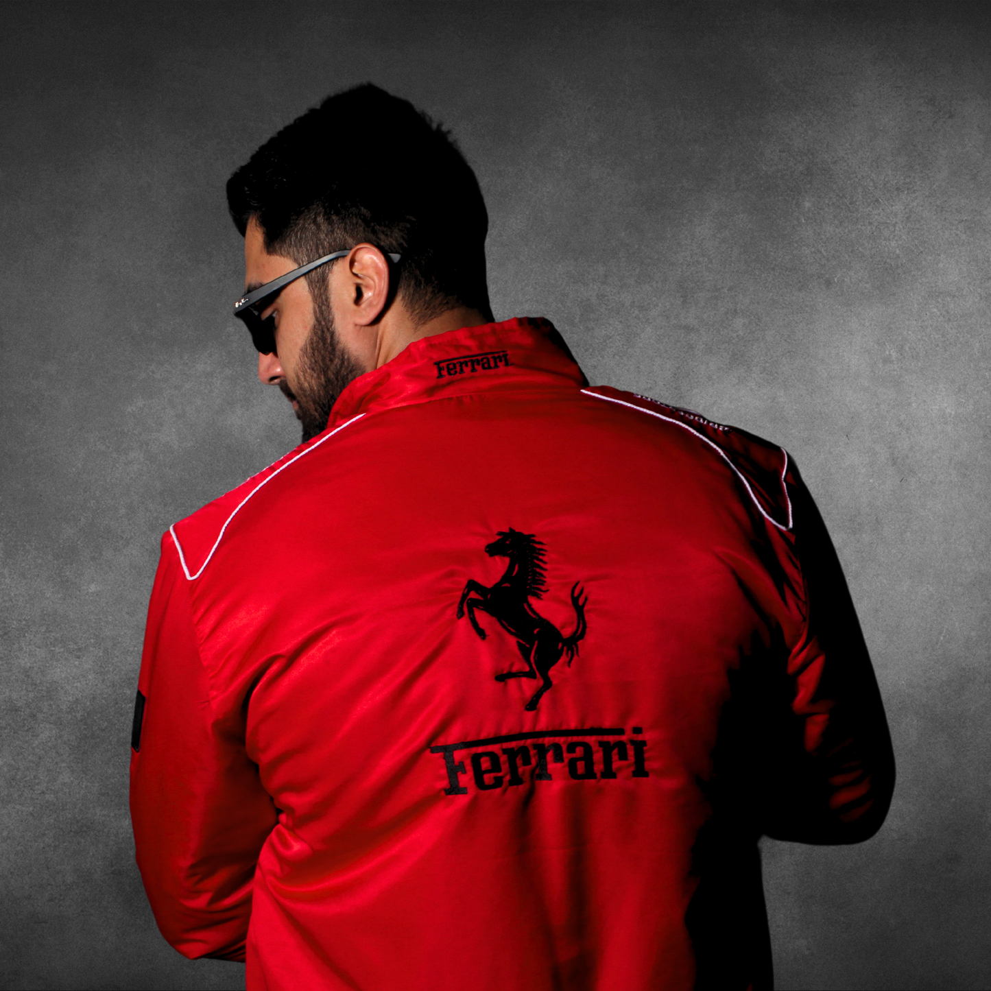 Ferrari - F1 Bomber Jacket (RED)