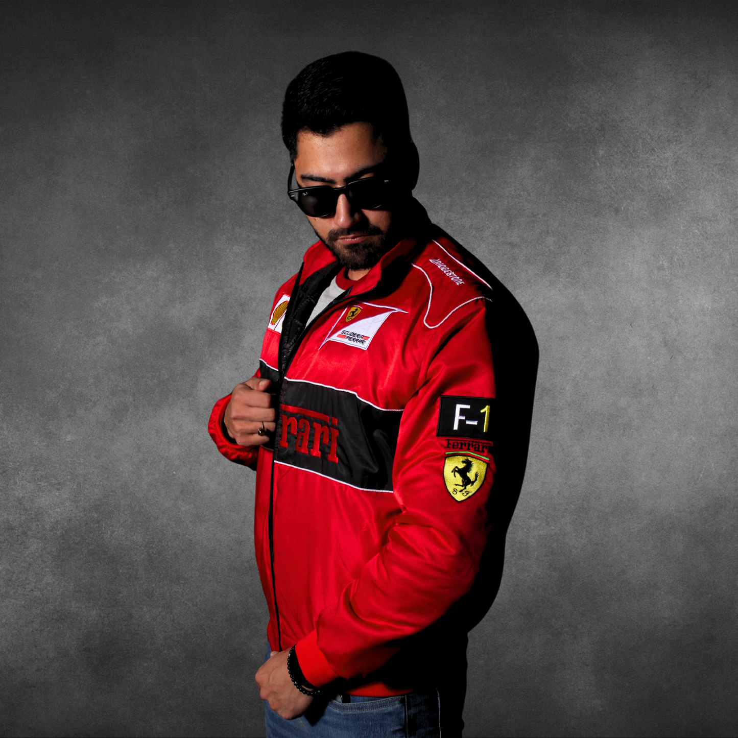Ferrari - F1 Bomber Jacket (RED)