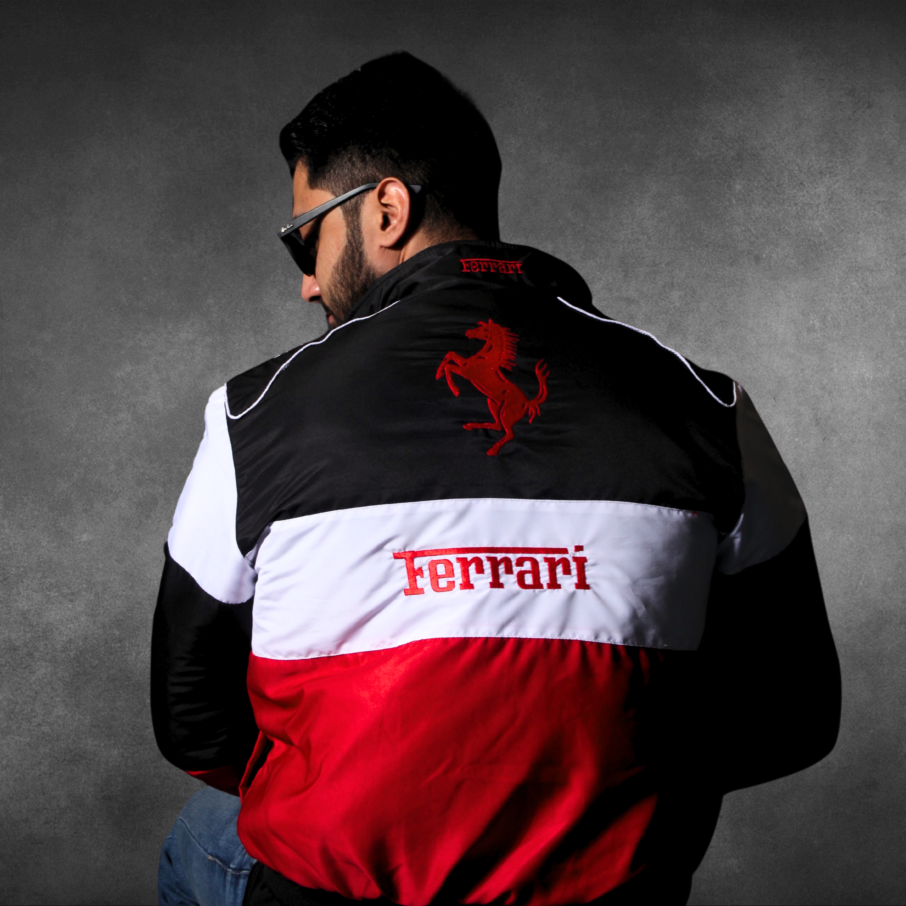 Retro F1 Bomber Jacket (Multi Color)